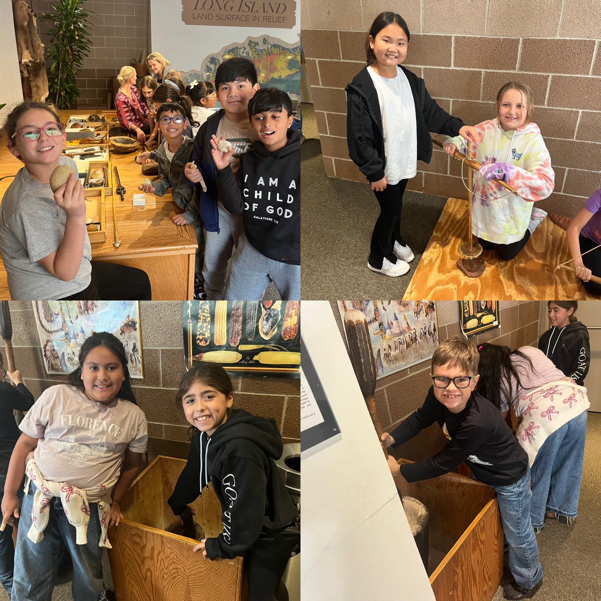 We had a great day at the Garvies Point Museum learning about Native American life! <a href="/polk_street/">Polk Street School</a>