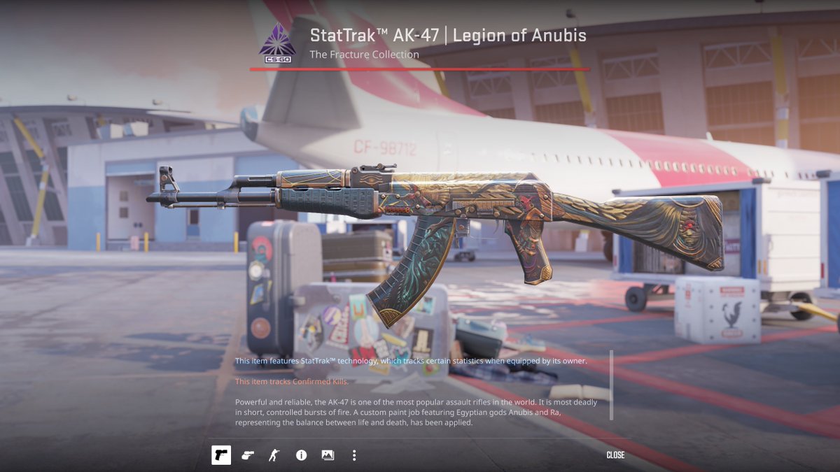 🔥 CS2 GIVEAWAY 🔥

🎁 ST AK-47 | Legion of Anubis FT ($21)

➡️ TO ENTER:

✅ Follow <a href="/vloot_io/">vLoot.io</a>
✅ Like &amp; Retweet
✅ Like and Subscribe on YT: youtu.be/7cJzdGIvlbs (show proof)

⏰ Giveaway ends in 72 hours!

#CS2 #CS2Giveaway #CS2Giveaways
