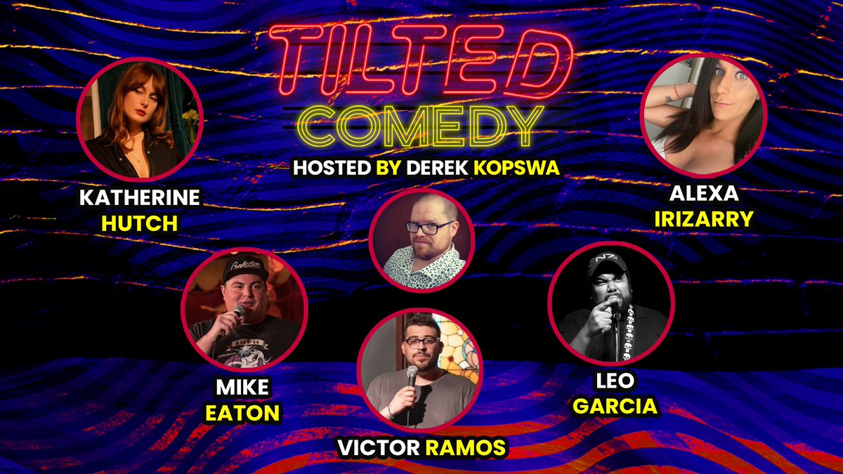 New month, New lineup, same great comedy! 🤣 The Tilted Comedy Show returns to Pinballz Lake Creek this Friday starting at 8pm.

Don't miss out on seeing the funniest people in Austin! Ticket link available in our bio 🔗