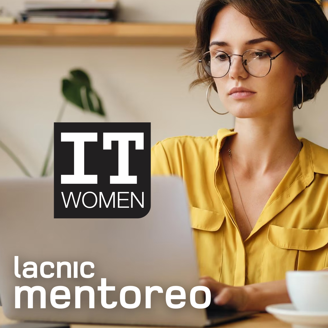 ¿Eres una estudiante avanzada en Ingeniería en Telecomunicaciones, Informática, Ciencias de la Computación, o estás dando tus primeros pasos profesionales?  El programa de Mentoreo de  IT Woman ya está abierto y puede ser un gran impulso en tu carrera rir.la/Mentoreo2024