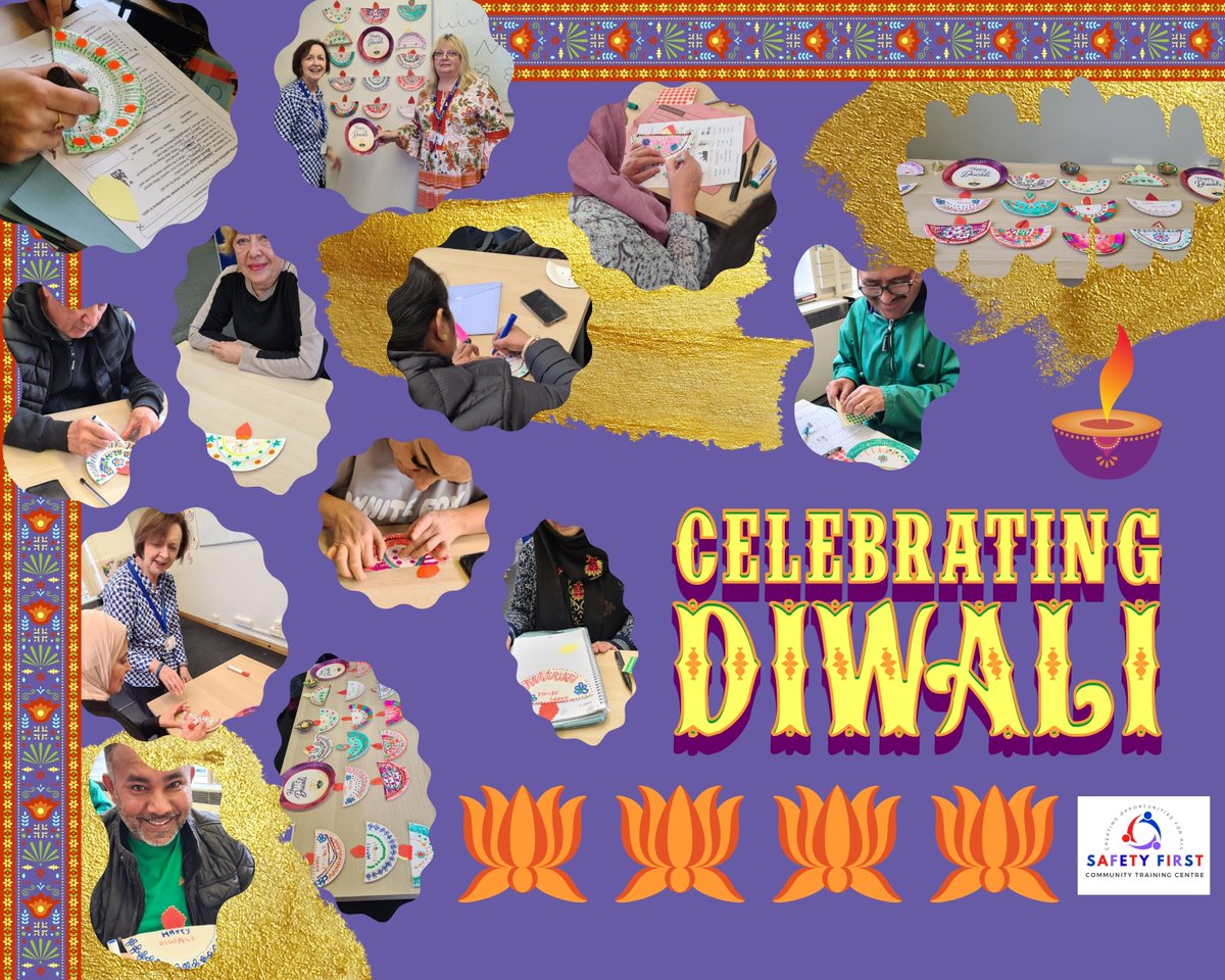 Safety First CTC (@firstctc) on Twitter photo Our fantastic ESOL tutors, Christine & Anne, lead a Diwali-themed ESOL course. Learners loved both practical craft work & captivating interactive activities.
<a href="/BradfordCollege/">Bradford College</a> <a href="/Shipley_College/">Shipley College</a> <a href="/GoodThingsFdn/">Good Things Foundation</a>
<a href="/Yorkshire_BS/">Yorkshire Building Society</a> <a href="/TNLComFund/">The National Lottery Community Fund</a> #Diwali #Diwali2024 #learnesol #ESOLClasses Our fantastic ESOL tutors, Christine & Anne, lead a Diwali-themed ESOL course. Learners loved both practical craft work & captivating interactive activities.
<a href="/BradfordCollege/">Bradford College</a> <a href="/Shipley_College/">Shipley College</a> <a href="/GoodThingsFdn/">Good Things Foundation</a>
<a href="/Yorkshire_BS/">Yorkshire Building Society</a> <a href="/TNLComFund/">The National Lottery Community Fund</a> #Diwali #Diwali2024 #learnesol #ESOLClasses
