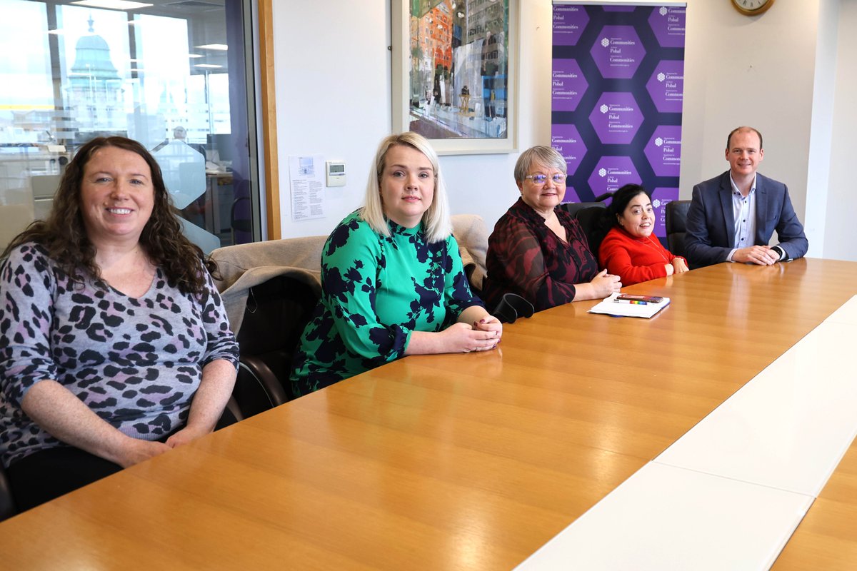 Meeting with representatives from Disability Action (<a href="/disabilityni/">Disability Action</a>), Communities Minister @GordonLyons1 discussed a number of issues impacting disabled people across Northern Ireland including the cost of living, disability employment, housing adaptions and the Disability