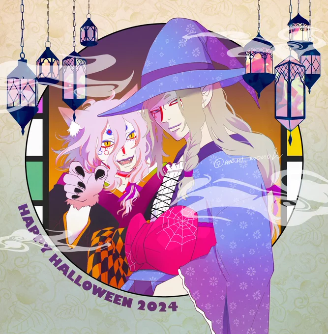 【ハイ薬/神坤】ハッピーハロウィン🎃
素敵タグお借りします!
 #ハロウィンノ怪2024 