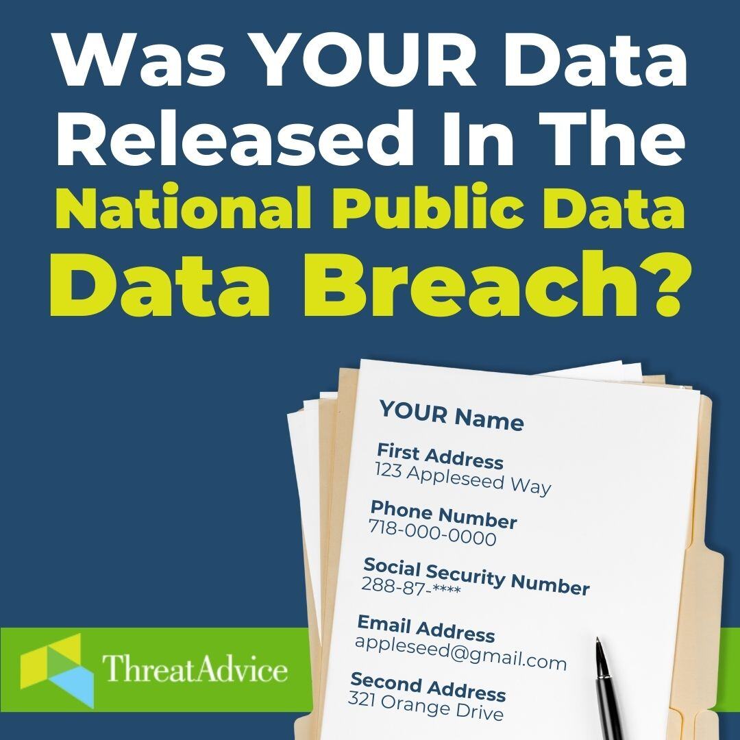 In September, National Public Data, a consumer data broker, announced a data breach. 😵‍ Millions of records, including sensitive information, were exposed. Were yours?

Learn about the data breach &amp; get a tool you can use to find out if you were affected: hubs.li/Q02Rs1w20