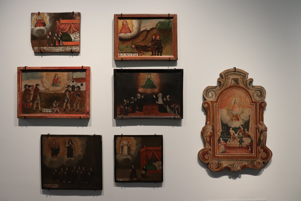 museudelbarroc's tweet photo. 😇 Avui parlem dels #exvots, peces que representen l'àmplia diversitat de formes que va prendre la devoció popular durant el Barroc, que tant expressaven agraïment com canalitzaven el temor davant la mort i la condemna eterna. https://t.co/dz2ckfFPdH
