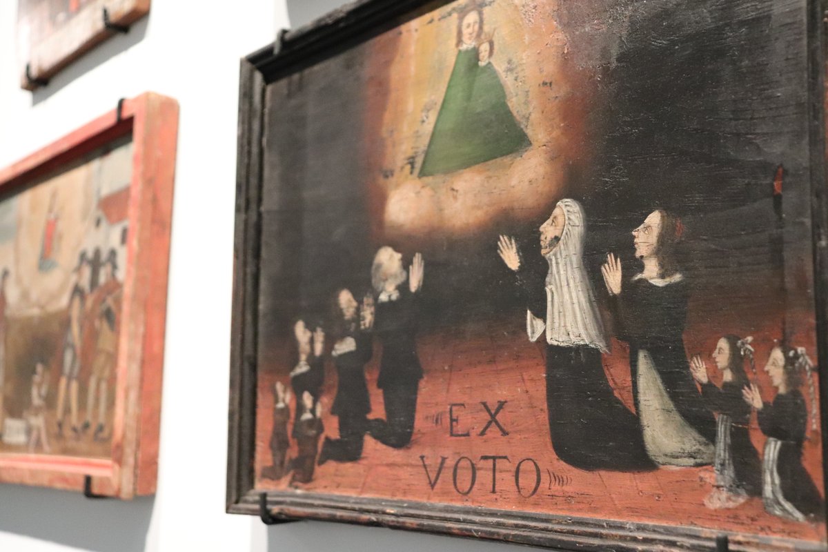 museudelbarroc's tweet photo. 😇 Avui parlem dels #exvots, peces que representen l'àmplia diversitat de formes que va prendre la devoció popular durant el Barroc, que tant expressaven agraïment com canalitzaven el temor davant la mort i la condemna eterna. https://t.co/dz2ckfFPdH
