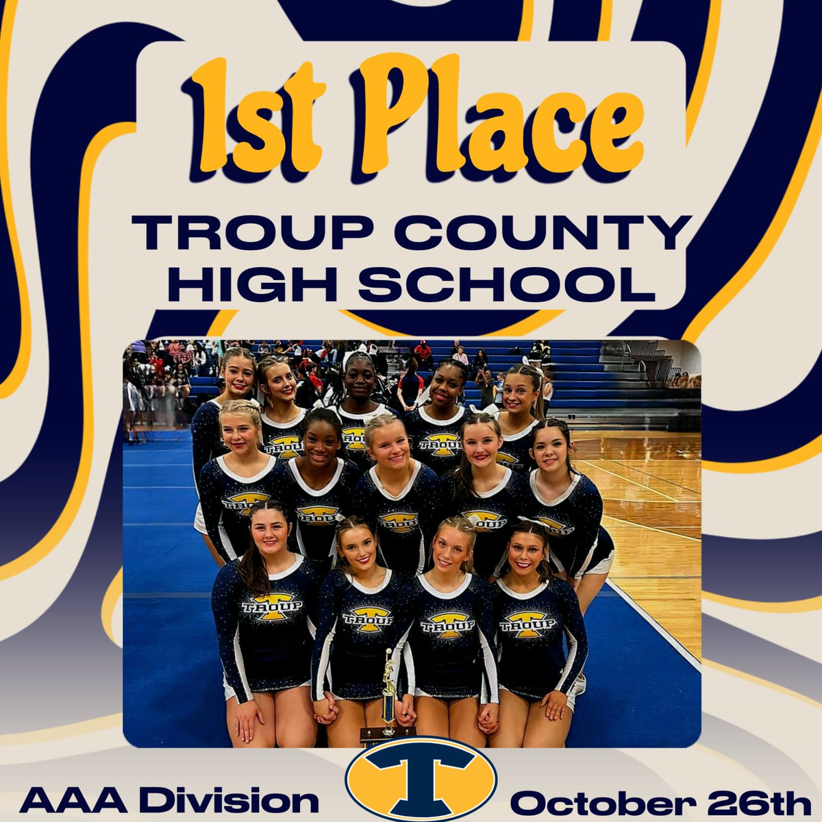 Troup Cheer tweet media