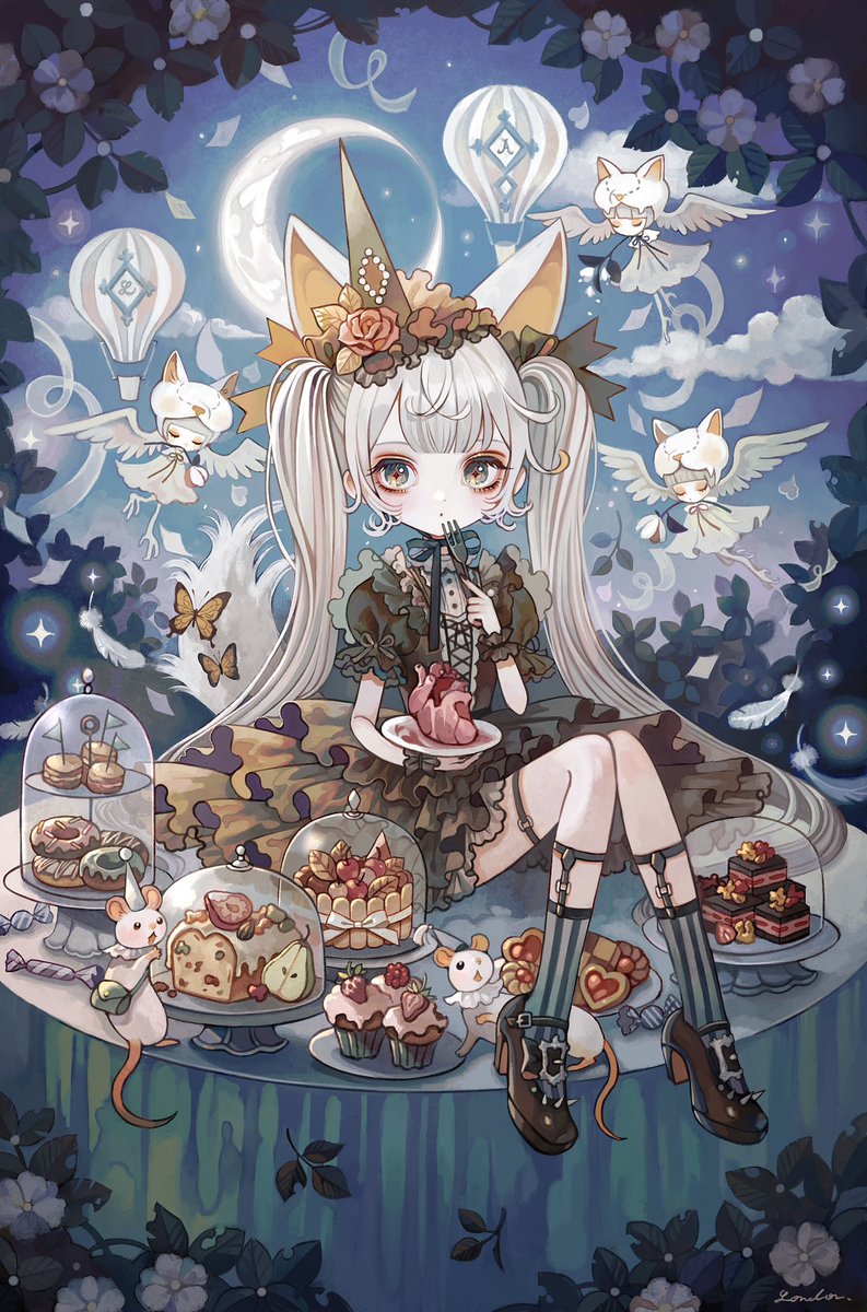 Happy Halloween ! 過去4年のハロウィン絵です🦇