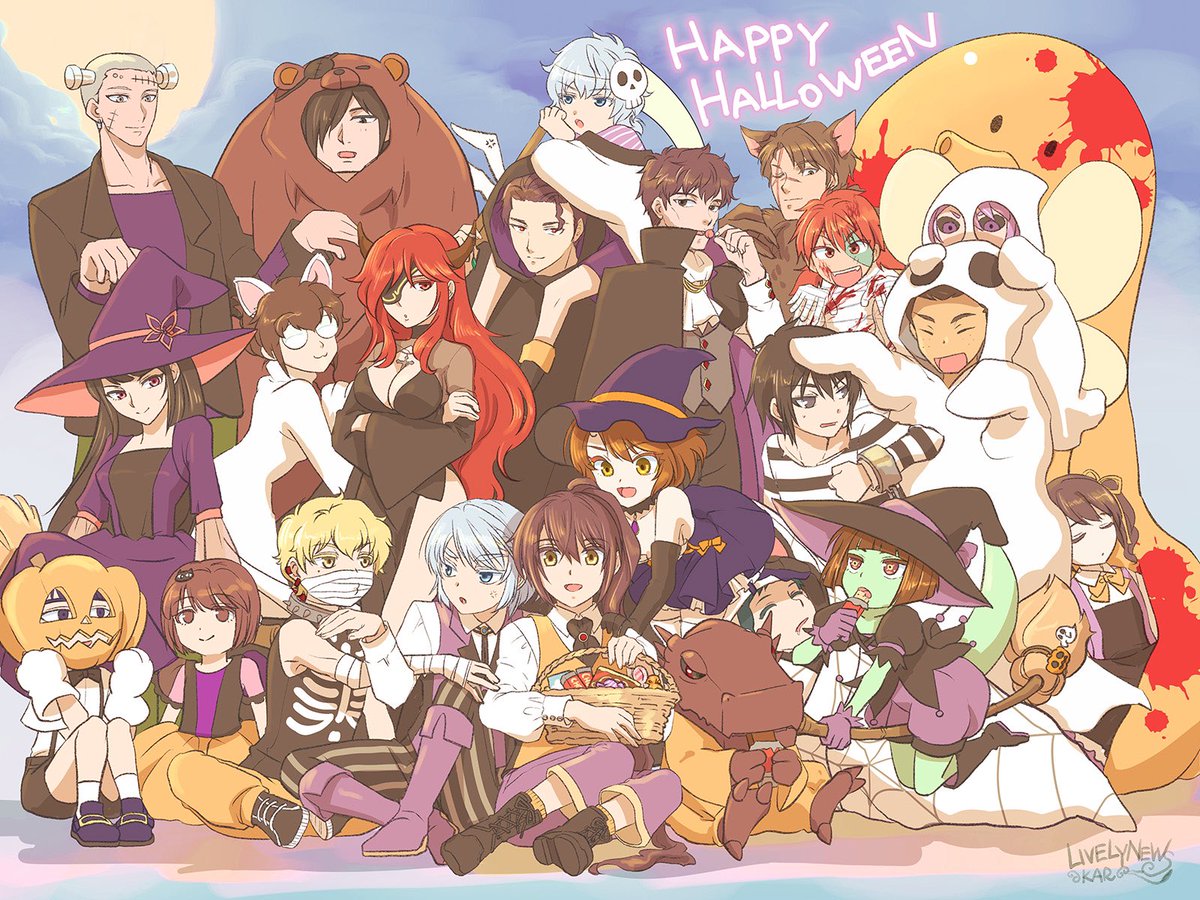 めちゃんこ頑張ったので褒めて😭
ハロウィン3
#halloween2024
#神之塔 #TowerOfGod #신의탑 #tog