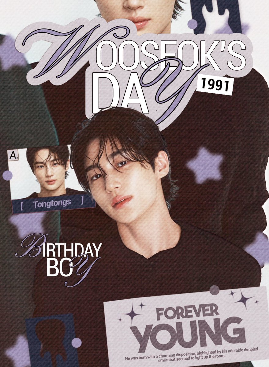 ⠀
️️He’s taking all the spotlight for him through out the day for this birthday celebration. Let’s step into Byeon Wooseok’s world of charming points, where he stays forever young in his ever so ethereal look. Ready to give us some loving wishes?
⠀