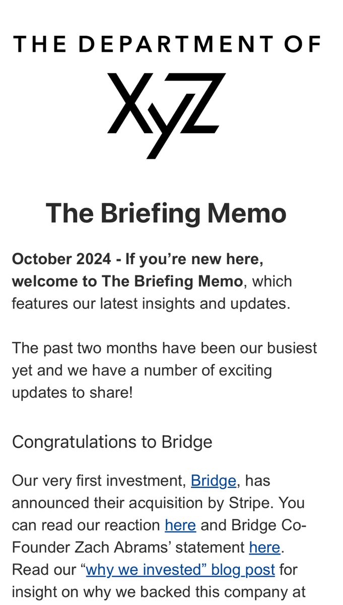 Our latest newsletter is out. Check it out. 📰

departmentofxyz.beehiiv.com/p/briefingmemo…