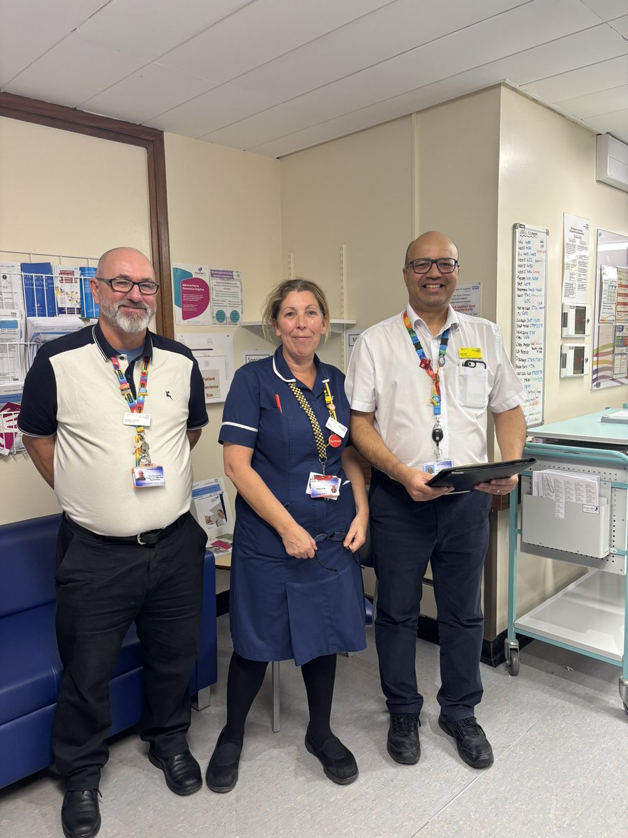 Matt Hull (@matt_hull2) on Twitter photo <a href="/matt_hull2/">Matt Hull</a> RCN H&S Rep carrying out a Health and Safety Inspection today.Supported by Lucy the Ward Sister and Tom Staff Side Health and safety Rep (GMB)
#RCNinspecttoprotect
<a href="/theRCN/">The RCN</a>
<a href="/rcnLeicester/">RCN Leicester Branch</a>
<a href="/Leic_hospital/">Leicester's Hospitals</a>
<a href="/LGHWard1/">Ward 1 LGH</a> <a href="/matt_hull2/">Matt Hull</a> RCN H&S Rep carrying out a Health and Safety Inspection today.Supported by Lucy the Ward Sister and Tom Staff Side Health and safety Rep (GMB)
#RCNinspecttoprotect
<a href="/theRCN/">The RCN</a>
<a href="/rcnLeicester/">RCN Leicester Branch</a>
<a href="/Leic_hospital/">Leicester's Hospitals</a>
<a href="/LGHWard1/">Ward 1 LGH</a>