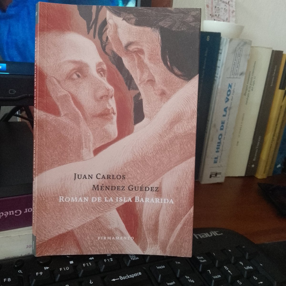 Carmen Verde Arocha (@carmenverdearoc) on Twitter photo "La hice cerrar los ojos para que recordase lo que ella conocía sin saberlo. Lo que en ella habitaba sin palabras, lo que solo sería una sombra pálida en las palabras de los antiguos libros". <a href="/mendezguedez/">J.C Méndez Guédez</a>, Román de la isla de Bararida.
<a href="/firmamentoed/">Firmamento Editores</a> "La hice cerrar los ojos para que recordase lo que ella conocía sin saberlo. Lo que en ella habitaba sin palabras, lo que solo sería una sombra pálida en las palabras de los antiguos libros". <a href="/mendezguedez/">J.C Méndez Guédez</a>, Román de la isla de Bararida.
<a href="/firmamentoed/">Firmamento Editores</a>