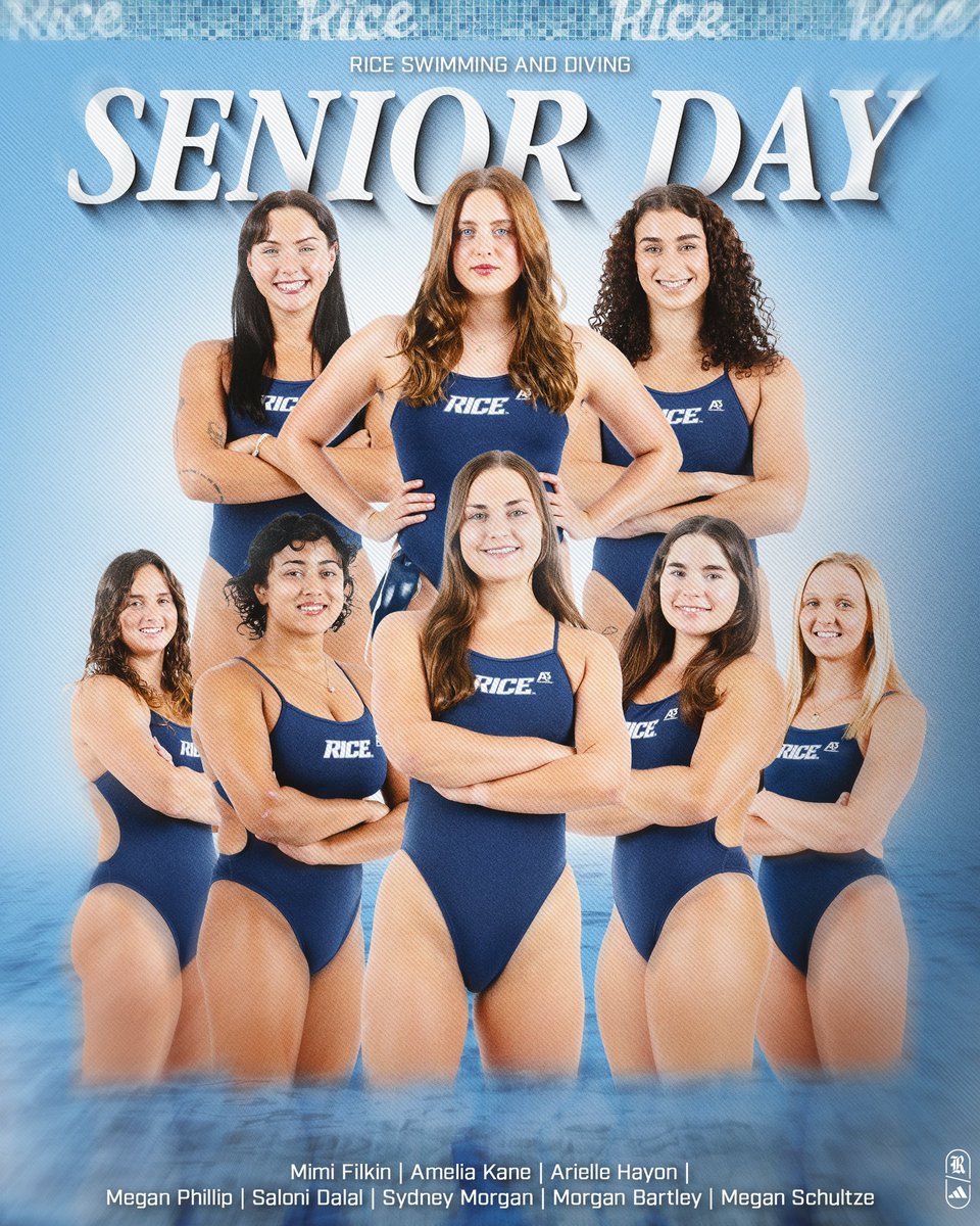 RiceSwimDive's tweet photo. Celebrate our Senior class 

📍 Rice Rec Pool
🗓️ Friday, November 1
🕓 4PM https://t.co/EnOeaUkJOq