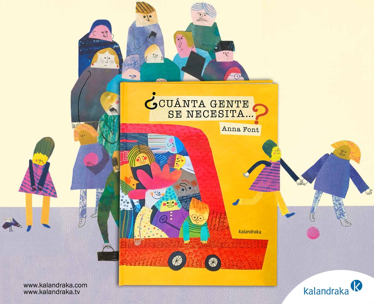 KalandrakaEdit's tweet photo. "Un hermoso libro-álbum inspirador, dedicado a las personas que somos, lleno de preguntas que invitan a reflexionar sobre la #diversidad, la conexión humana y la necesidad de colaborar" #CuantaGenteSeNecesita #AnnaFont @Rayuelainfancia @babelia_elpais
✒️ https://t.co/ja7UFNJQGK https://t.co/yN6YdMDjmx