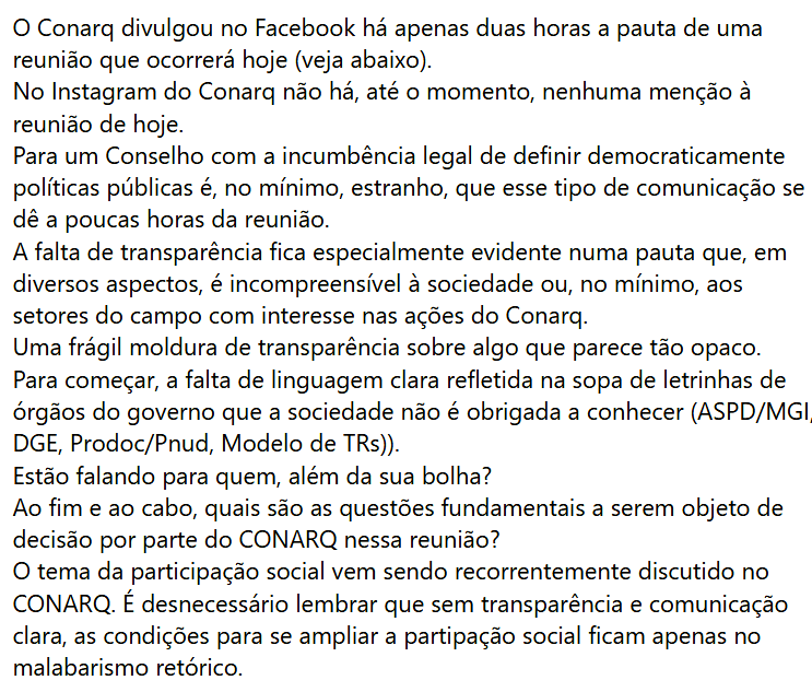 Arquivologias's tweet photo. 🌗A transparência no Conselho Nacional de Arquivos 
https://t.co/oSe9U0sO7X https://t.co/XOPT99f0fV
