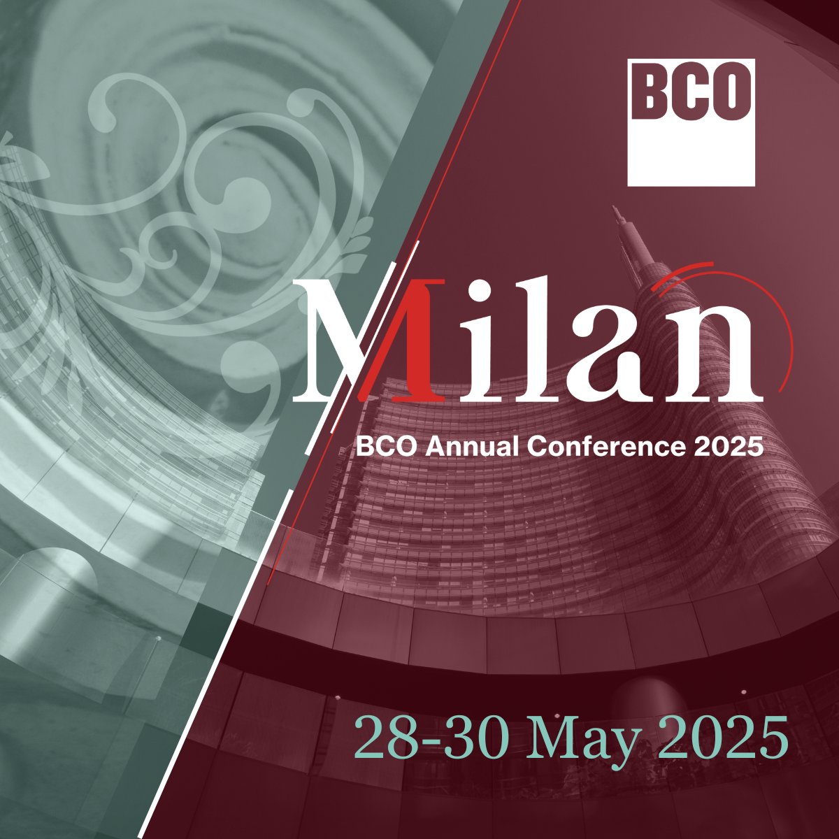 BCO_UK's tweet image. TODAY is the day! BCO members can take advantage of priority member bookings, now open for the Annual Conference taking place in Milan, May 2025.

Find out more and secure your spots &amp;gt;&amp;gt; ow.ly/PNTS50TWor1

#bcoconference #milan2025