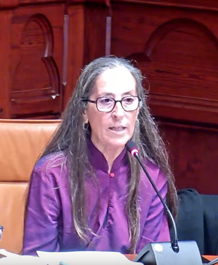 Pren possessió al #plesitges la nova regidora Montserrat Garcia Rossell, del grup d'<a href="/ERCSitges/">ERC Sitges</a>, en substitució de <a href="/CarmeAlmirallVi/">Carme Almirall</a>  #Sitges