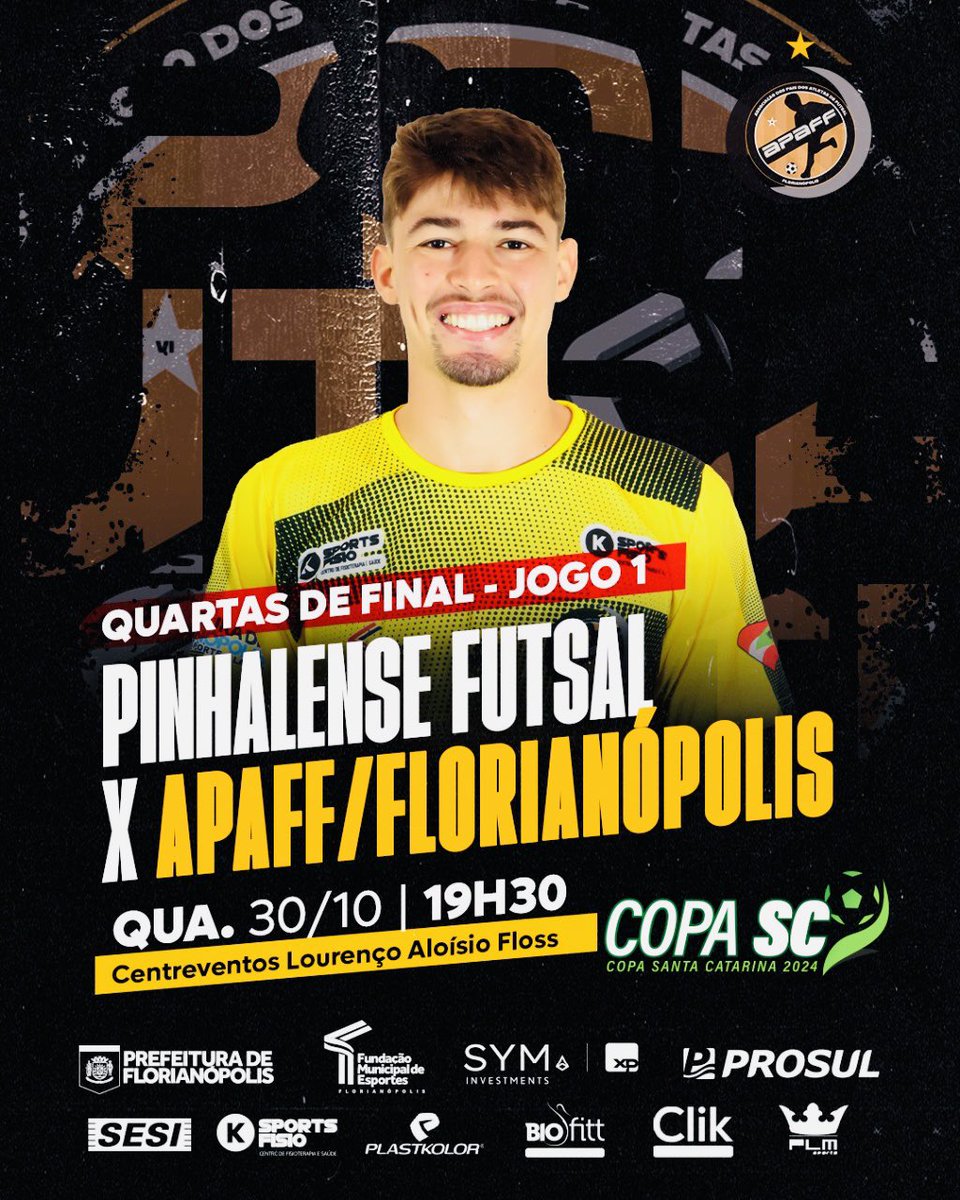 apafffloripa's tweet photo. É HOJE! 

APAFF/Florianópolis x Pinhalense Futsal

📅 30/10/2024 | 🕢 19h30 | 📍 Centreventos Lourenço Aloísio Floss

Contamos com a sua torcida! 🔴

#APAFF #FutsalSC #CopaSC2024 #QuartasDeFinal #Florianópolis #Esporte https://t.co/kqRD3NHehp