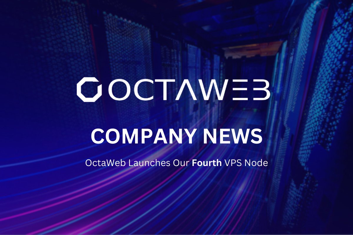 We are happy to announce the launch of our 4th VPS node! The demand for our servers has been incredible, and we couldn't be more grateful for your support.

We've also expanded our range of dedicated servers, bare metal servers &amp; cPanel hosting

Visit our blog post to learn more.