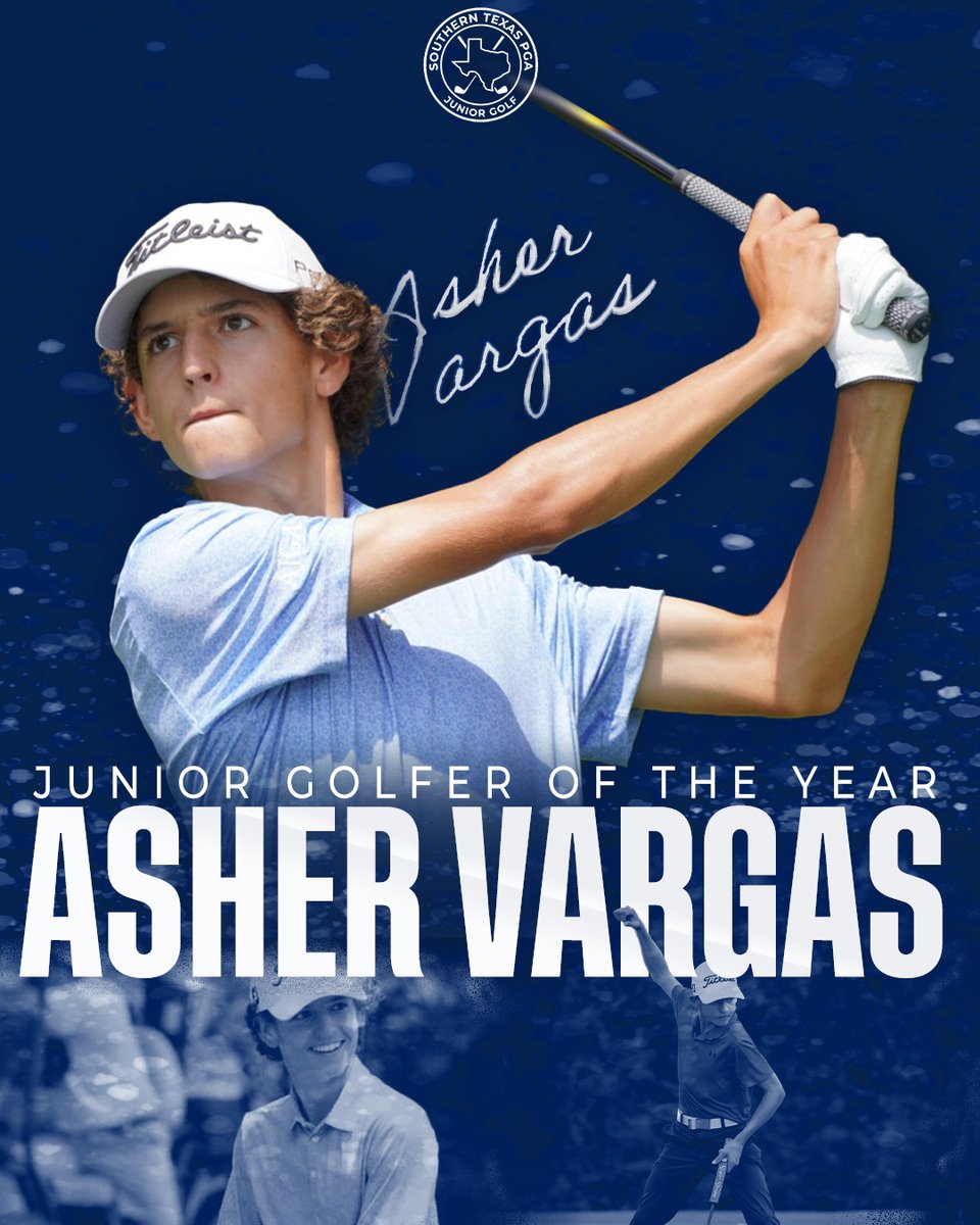 STPGAJuniorGolf's tweet image. Announcing our 2024 Junior Golfers of the Year!
Congratulations to Asher Vargas from Spring, TX, and Lindsay Lee from San Antonio, TX!
Read more about our winners at the link below
bit.ly/3YGvsYC
#STPGA | #AWARDS