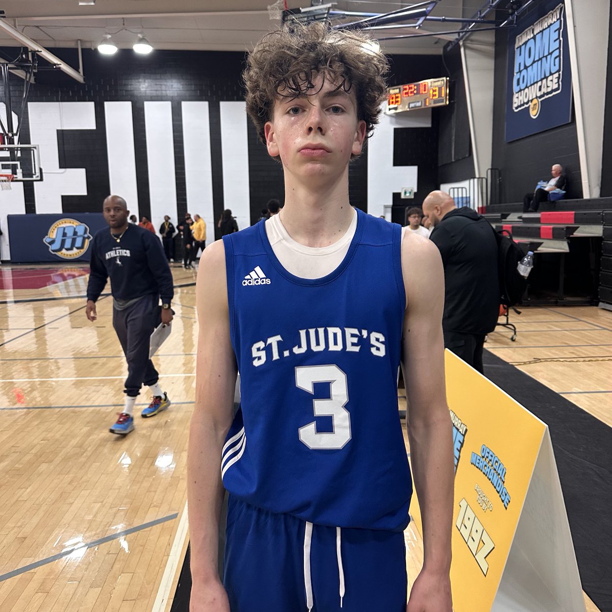 themapleminute's tweet photo. Matt Loucks surprised me while I was on the play-by-play at the Jamal Murray Homecoming Showcase this past weekend. Here’s a kid who can get a bucket within the offence, finds himself in the right spot at the right time and converted those opportunities into high quality buckets. https://t.co/Sw1KfjSifQ