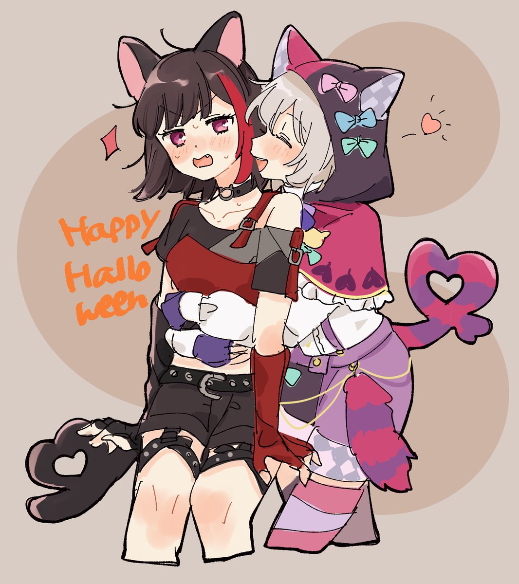 zawajam's tweet photo. かわいいハロウィンネコチャン🎃🐈‍⬛ https://t.co/Y253OJWzLT