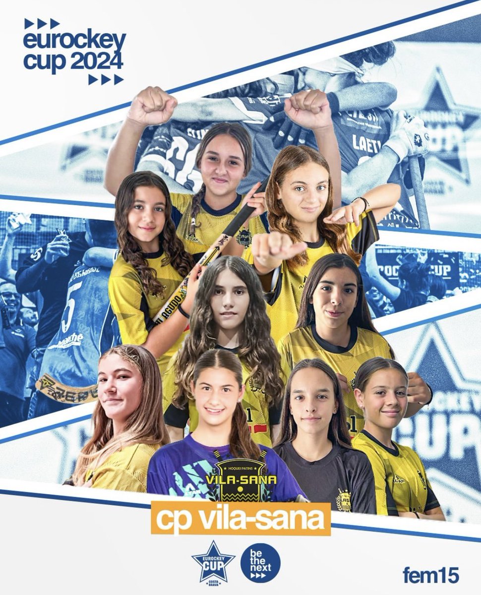 hoquei_vilasana's tweet photo. 🟡Des de demà el nostre equip de FEM 15 del CP Vila-sana participa en l’Eurockey Cup💪🏽

🟡Us desitgem tota la sort del món! Vila-sana està amb vosaltres!💛

🟡Tots els partits es podran seguir a través del canal de 💻yotube @eurockeycup

#eurockeycup #fem15 https://t.co/a8CMPnJ6cF