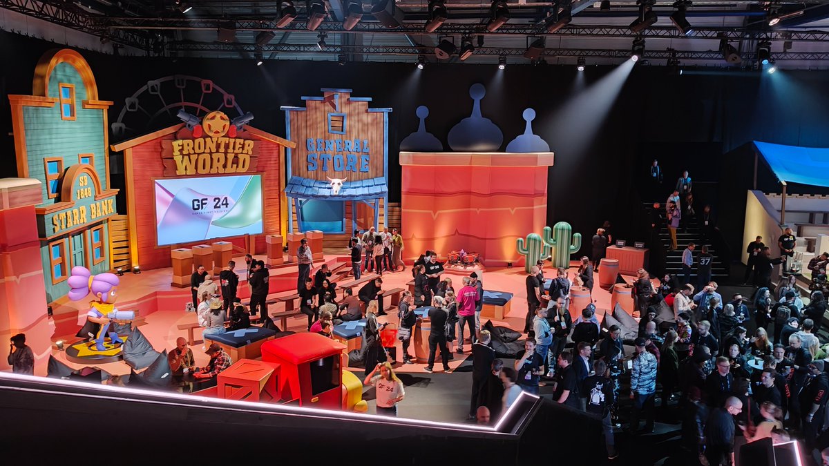That's a wrap for talks &amp; demos! #GamesFirst