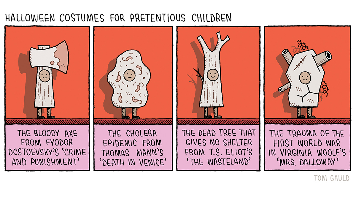 In case you need a costume idea for tomorrow...