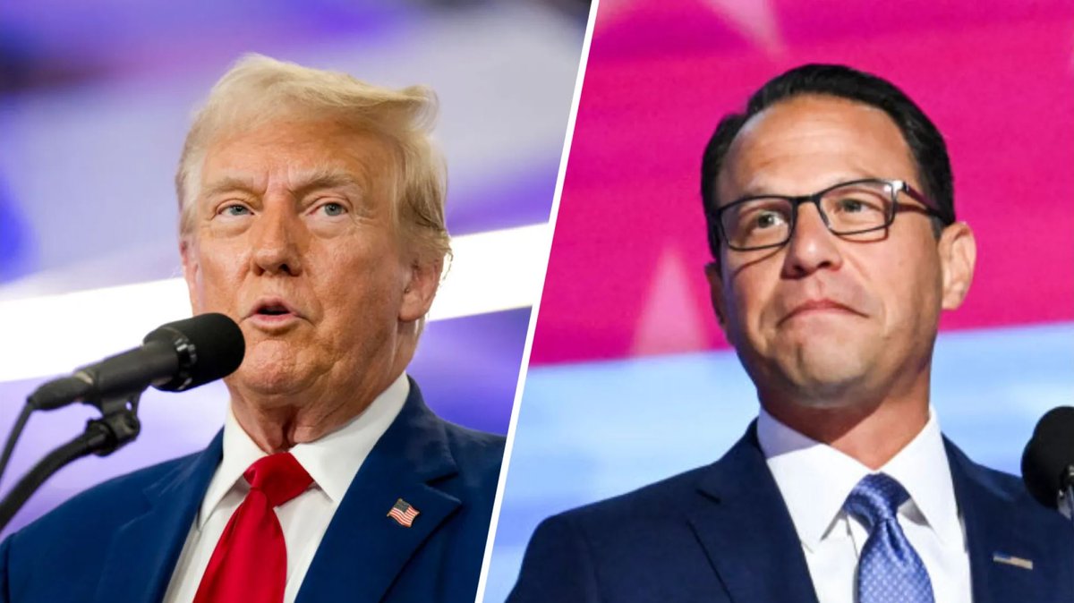 NBCPhiladelphia's tweet image. UPDATE: Gov. Josh Shapiro responded to GOP presidential candidate Donald Trump's claim that Pennsylvania is "cheating" ahead of the election: on.nbc10.com/Hoz168Q