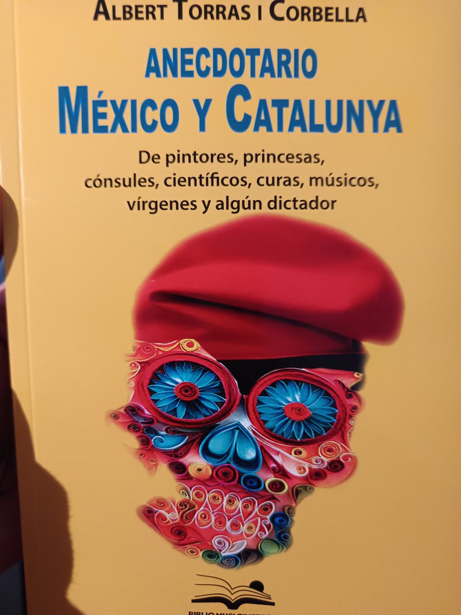 😉 És un plaer acompanyar als amics quan tenen bones notícies que explicar, i quina millor notícia que presentar un nou llibre.
📖 Per això va ser un honor assistir a la presentació de l'obra "Anecdotario #México y #Catalunya" de l'amic @Alberttorras.
👉🏻 ¡Totalmente recomendable!