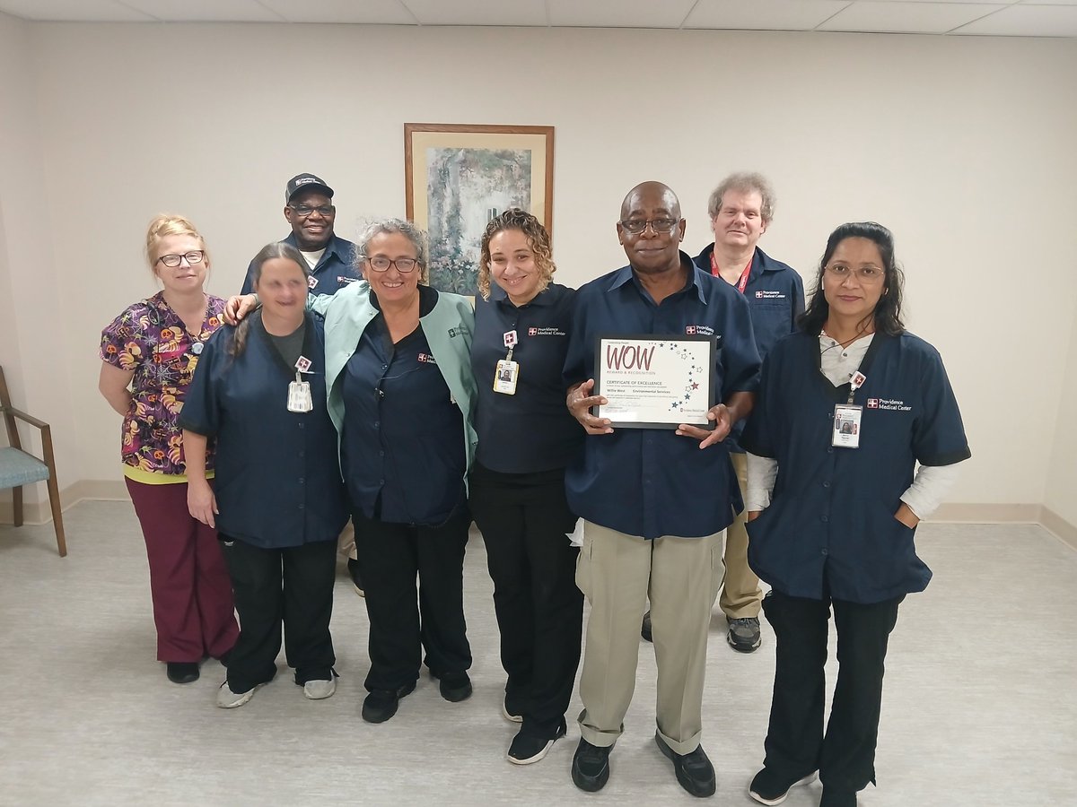 Willie West is a recent WOW winner. He was nominated by ICU staff who said he always does an amazing job. Recently, staff witnessed him clean a room that needed a lot of attention, and he did so without complaint.  #ExpertCareClosetoHome #inPrimeHealth