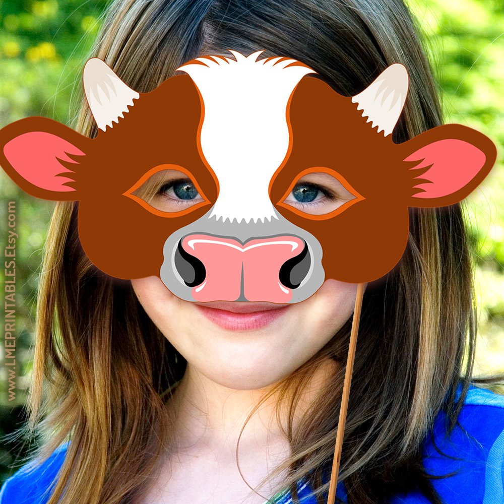 lmeprintables's tweet image. Cow Mask Printable Costume Calf Halloween Brown White Mask Animal Farm Heifer Animal Kid Adult Party Birthday Carnival Manger Nativity Scene etsy.me/48oYQpD via @Etsy #cowmask #printablemasks #farmanimalmasks #farmpartyideas #animalmasks #halloweenmasks #lastminutecostume