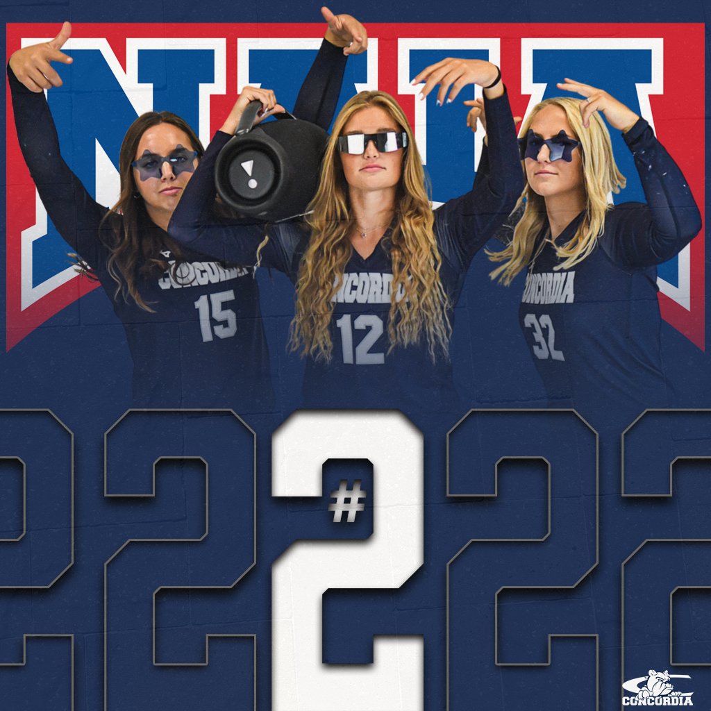 🏐 | <a href="/cunevolleyball/">Concordia Bulldogs Volleyball</a> reaches its highest ranking of the season in the NAIA coaches' poll!!

❗️#2❗️

NAIA RELEASE ➡️ naia.org/sports/wvball/…