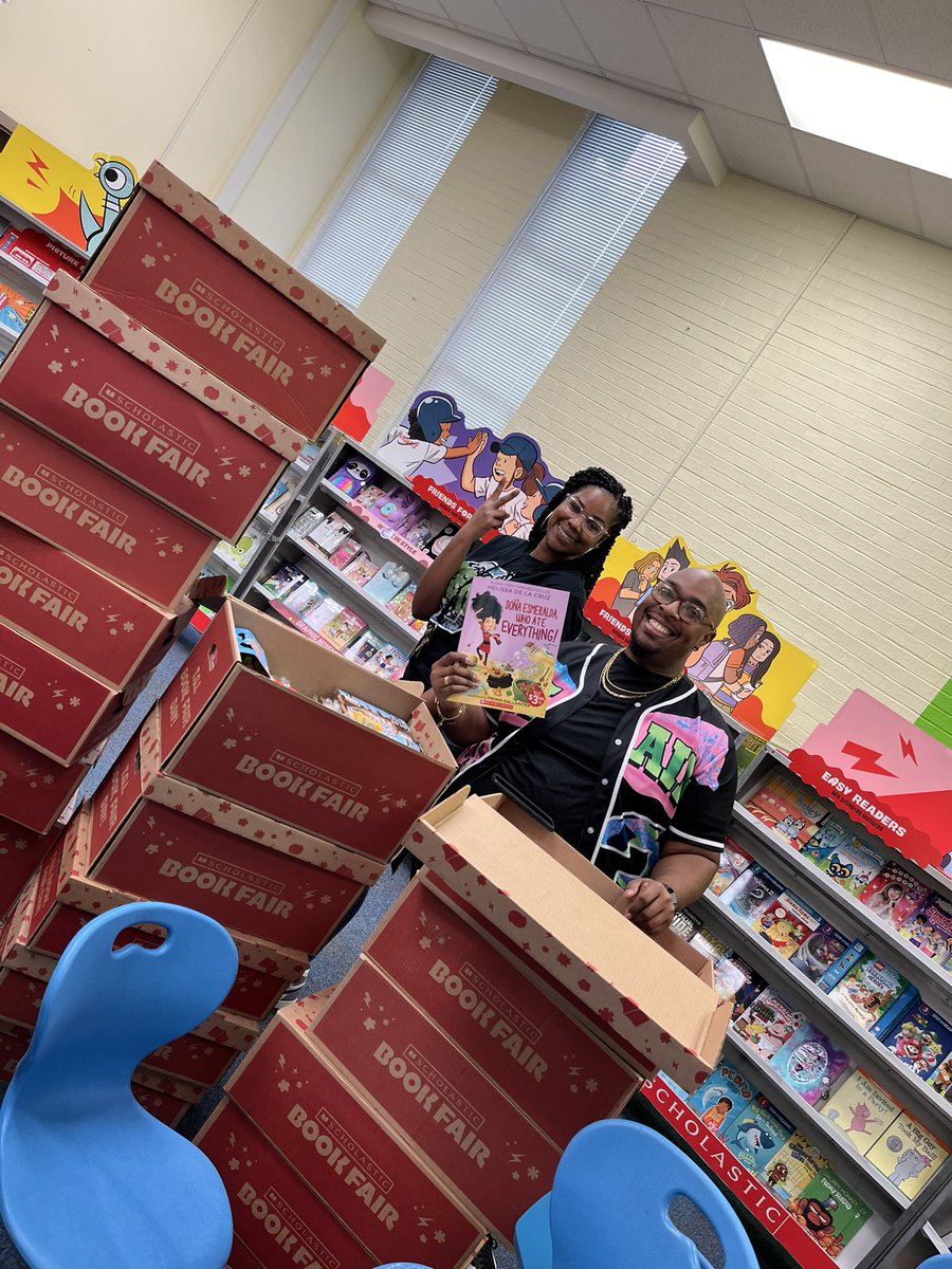 Kimberly Barber (@kbarber416) on Twitter photo Getting prepared for our Book Fair for Literacy night next Thursday! Thanks to Mrs. Lewis and Mr. Neal for making sure everything is organized and looks inviting! Loving the IA leadership! Let your GLOW show! <a href="/BuggMagnet/">Bugg Magnet Elementary School</a> <a href="/BuggArtist/">Bugg Art Department</a> #BetterAtBugg Getting prepared for our Book Fair for Literacy night next Thursday! Thanks to Mrs. Lewis and Mr. Neal for making sure everything is organized and looks inviting! Loving the IA leadership! Let your GLOW show! <a href="/BuggMagnet/">Bugg Magnet Elementary School</a> <a href="/BuggArtist/">Bugg Art Department</a> #BetterAtBugg