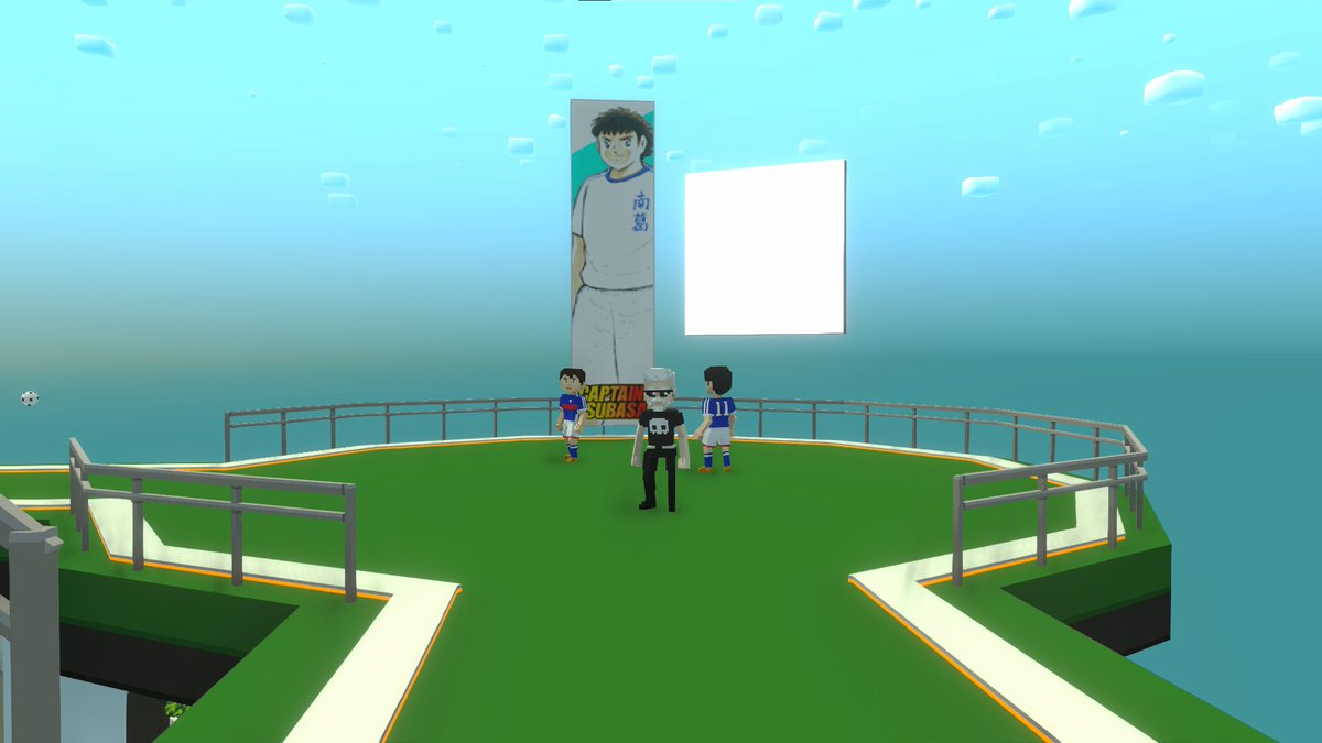 EvilxScream's tweet photo. ⚽ Even Tsubasa needs to hit training camp before bringing home another championship🏅Come train with me in @TheSandboxGame https://t.co/nggDQIFE9N #TheSandbox #AlphaSeason4 #AS4SocialChallenge https://t.co/p4iy4YDBFQ