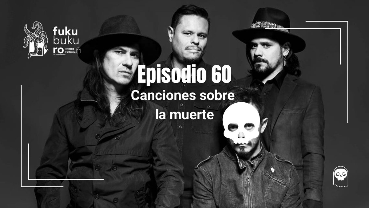 San Pascualito Rey, Julieta Venegas, Natalia Lafourcade y muchos más conforman la playlist del Profesor R para recordar a aquellos que ya no están...

No se pierdan el nuevo Fukubukuro: "Canciones sobre la muerte". 

Escucha aquí ⤵️
radio-fantasma-mx.mixlr.com/recordings/259…

<a href="/84H3N4/">Rubén Bahena</a>