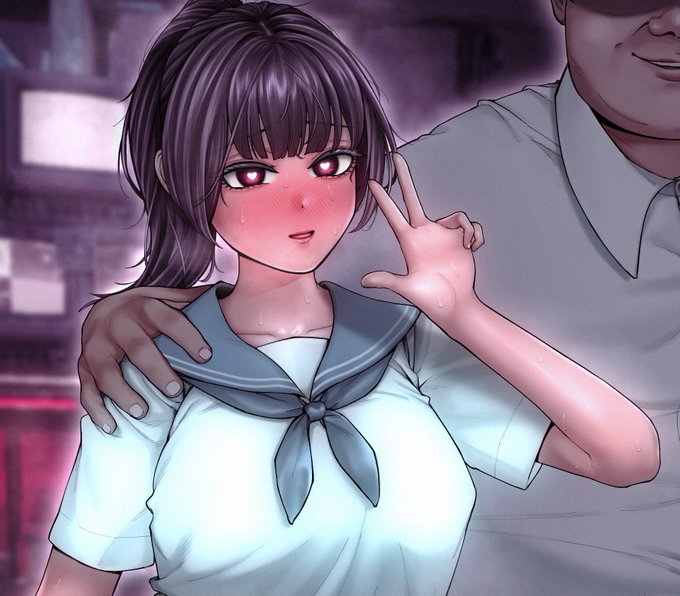 おさわりクリッカーのパッケージ版特典イラストで描いたオリキャラ紗羅ちゃん
描き込みすごいっす 