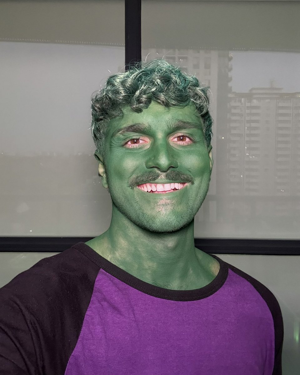 everything is green now