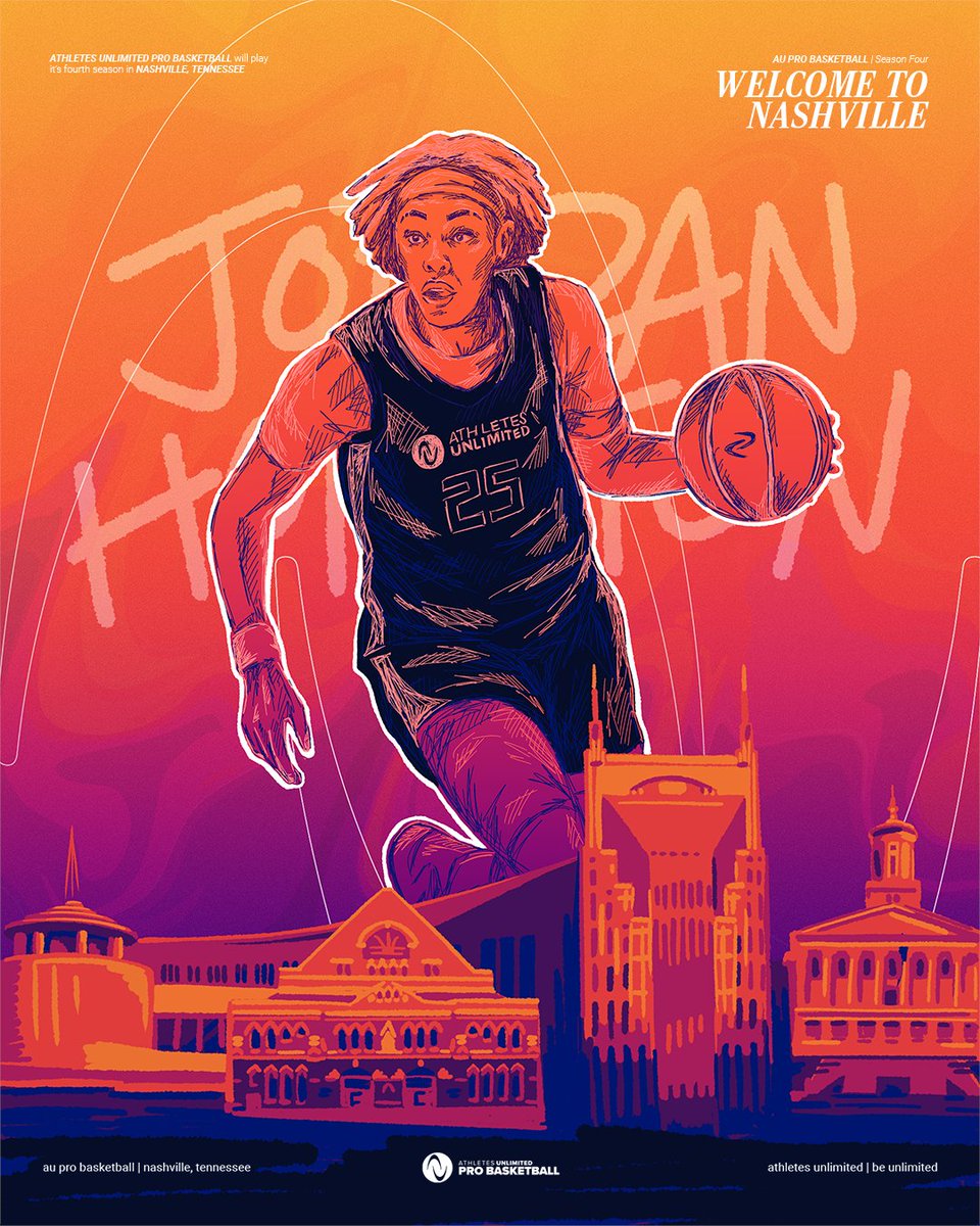 AUProBasketball's tweet photo. Tennessee fans it's time to get rowdy 🤠

Jordan Horston is coming back to the great state for Season 4 of AU Pro Basketball 🏀

#AUProHoops https://t.co/XjXydXnocu