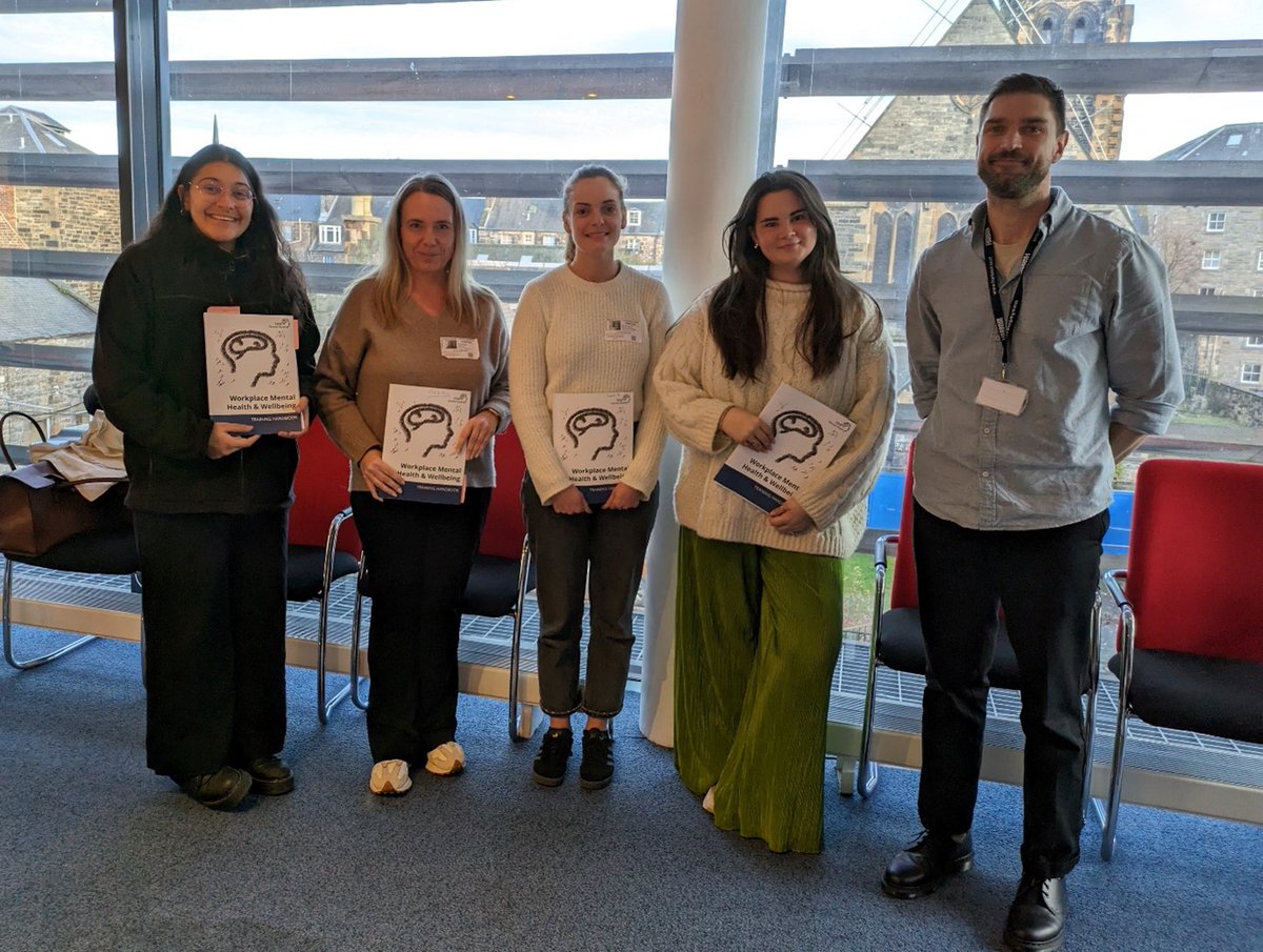 Well done to all who completed the 'Mental Health Ambassadors' course with us this week. We were joined by staff from Melville Housing Association, Splendid and <a href="/harbourhomes_/">Harbour Homes</a>. To book a course with us, please visit: harbour.scot/connections/ou…