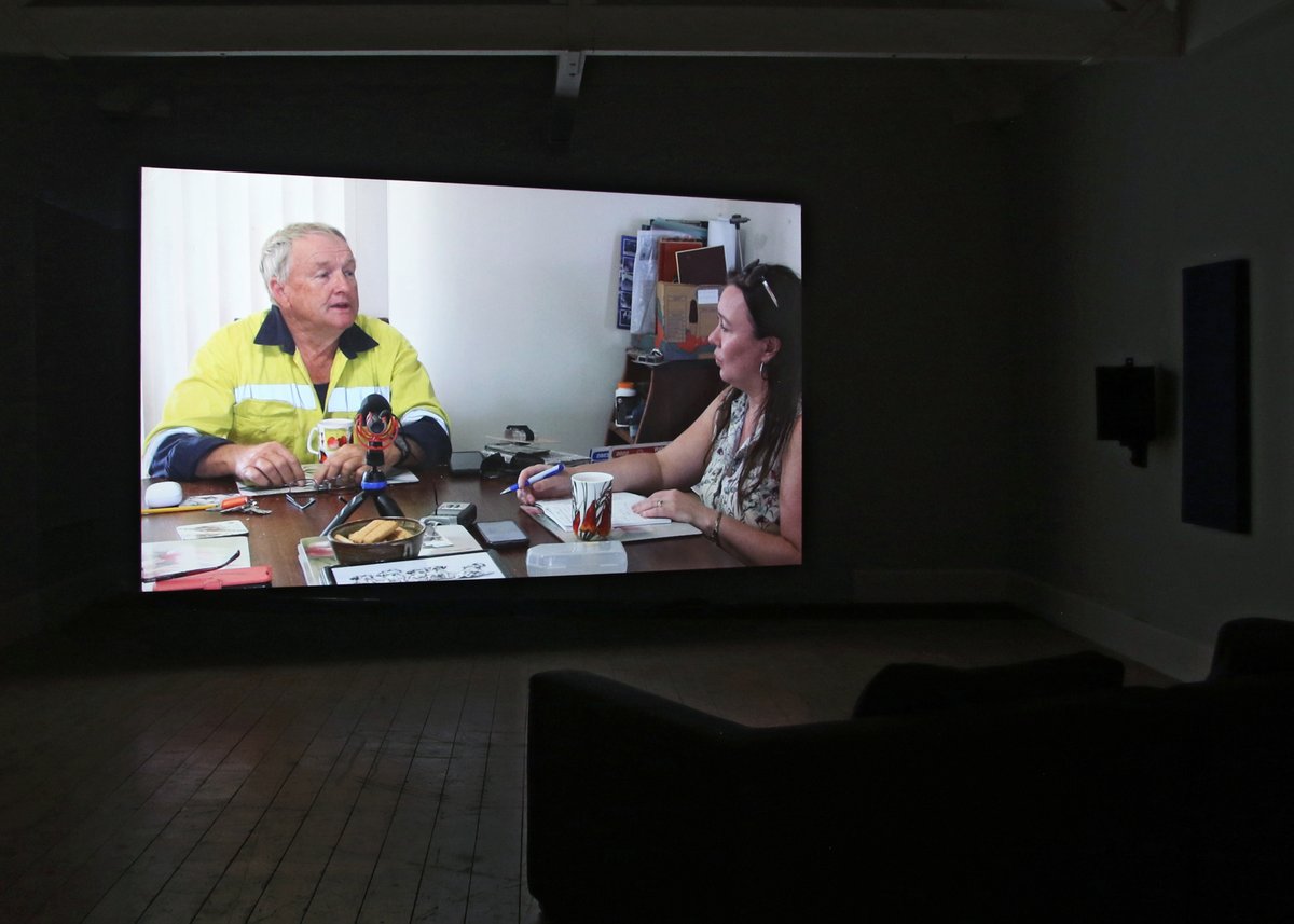 Our current exhibition 'Stigma Damages' by Irish artist Michele Horrigan traces the pollution and damage caused by the Aughinish Alumina Refinery on the Shannon Estuary. Explore new video artworks, unearthed archival documents and found objects placed across five gallery spaces.