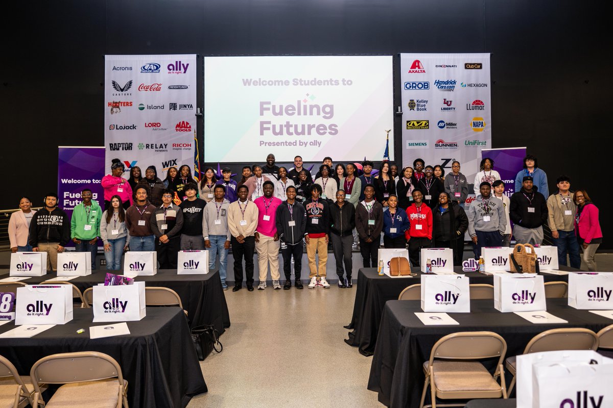 allyracing's tweet photo. ICYMI: We hosted our annual #FuelingFutures event with @TeamHendrick! Charlotte high school students learned about motorsports careers, heard from @Crushboy31 &amp; @Alex_Bowman in a Q&amp;A and learned financial strategies that may help in the future.

Read more: https://t.co/gtjq6PhKTO https://t.co/8dLaC9aA39