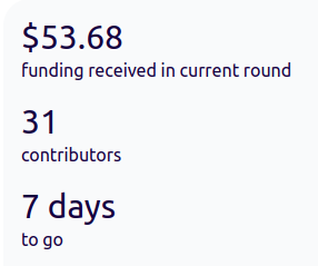 orbit_db's tweet image. Here&apos;s an update on @gitcoin GG22 funding round.  

Thank you to all of our contributors, this is an amazing effort so far!!

Feel free to let us know if you have donated so we can give you shout-out.

#OrbitDB #Funding #p2p #Database #GG22