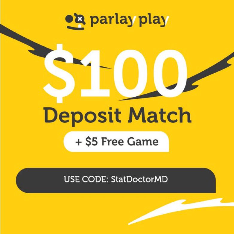 StatDoctorMD's tweet photo. ๐จ @parlay_play NBA Play Alert ๐จ
@DubClub_win: https://t.co/w4nejdNk7Q (ONE WEEK FREE TRIAL)
@MoneyLineGo: https://t.co/ZvK5kFYd6w (ONE MONTH FREE WITH CODE MLFREE)
JOIN ME ON @parlay_play!: https://t.co/iTWpeLttmV
#NBA #ParlayPlay #StatDoctorMD #DubClub #MoneyLine #DailyFantasy #NBAPicks #SportsGaming