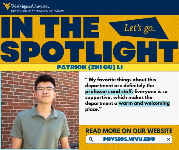 WVU Physics & Astro tweet media