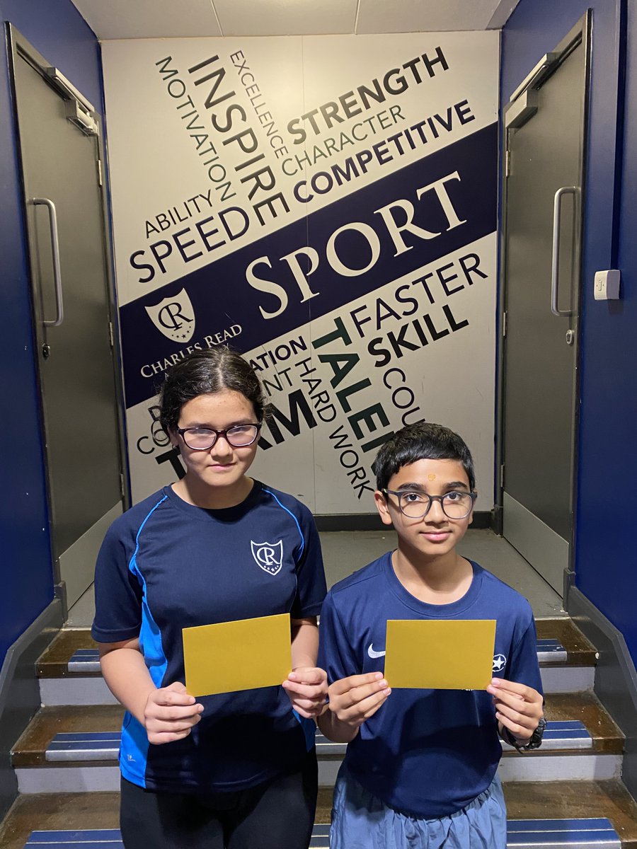 Well done to our first winners in 'The Golden Ten' competition for a place at the DRET Rewards Trip in June. 103 students were entered into the draw to win one of ten gold tickets, having been on 'Gold' on the student charter for completing ten or more sports sessions last term!