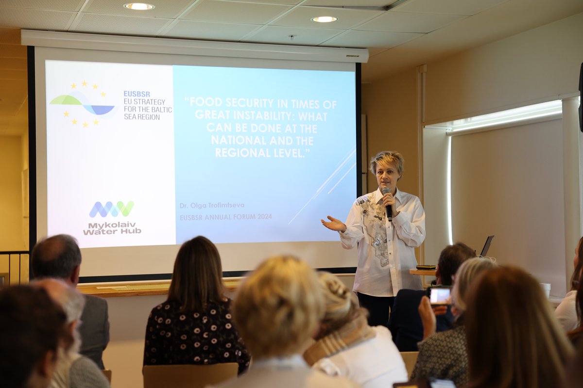 CBSSsecretariat's tweet photo. “Food Security and Home Preparedness" was the first parallel session at the #EUSBSRforum2024 with our active involvement today. Experts discussed how recent geopolitical shifts and environmental changes are impacting food security in the #BalticSeaRegion - and explored what actions we can take to prepare for these challenges, from national and regional levels down to individuals.

In times of crisis, even small preparedness steps can make a world of difference. Here's what you can do to be prepared:

✅ Increase Home Preparedness: Stock up on basic essentials and non-perishable foods to help ensure self-sufficiency during short-term disruptions.
🌱 Promote Home Gardening and Urban Farming: Supporting community gardens and small-scale food production can boost local food availability and increase resilience.
♻️ Practice Sustainable Consumption: Reducing food waste, making sustainable purchasing choices, and understanding food sourcing can lessen reliance on uncertain supply chains.
🛠 Stay Informed & Prepared: Educating yourself about potential risks and preparedness measures is vital to navigating future challenges.

#CBSS #CBSScivilsecurity #SafeAndSecure #PASecure #PABioeconomy #FoodSecurity #HomePreparedness #EUSBSR