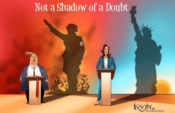 I didn't vote for a person to win in November.
I voted to save Democracy &amp; abortion rights.
I voted to end the hate &amp; lies.
I voted to ensure Trump faces justice for his crimes.
I voted to stop R's fascist Project 2025.
#ProudBlue #HarrisSurge #VoteBlueDownBallot #HarrisWalz2024
